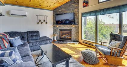 Private Deck + Hot Tub: Central Dickinson Home