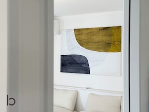 Appartement Familial, vue ville | Bureau, espace de travail pour ordinateur portable