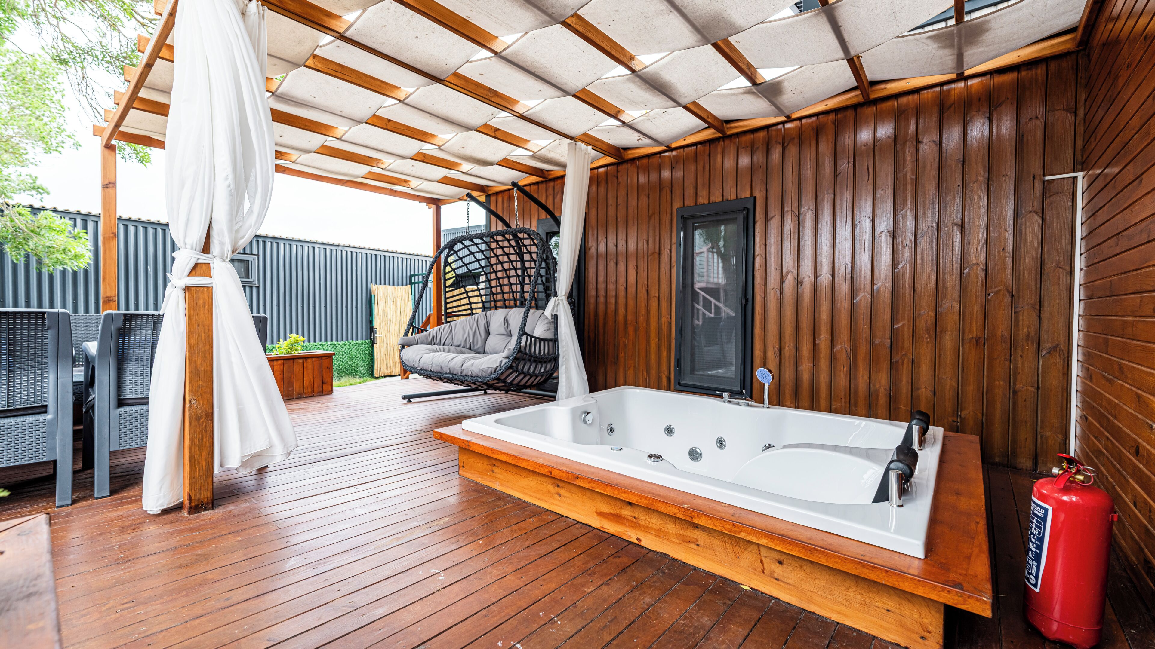 Habitación familiar | Terraza o patio