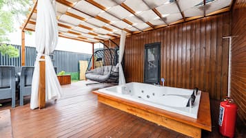 Habitación familiar | Terraza o patio