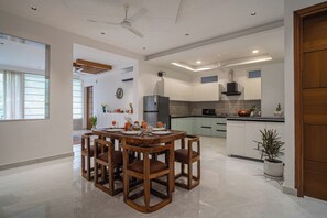 Dining - Alaya Stays Udgam Villas 5BHK Apartment (Dehradun)