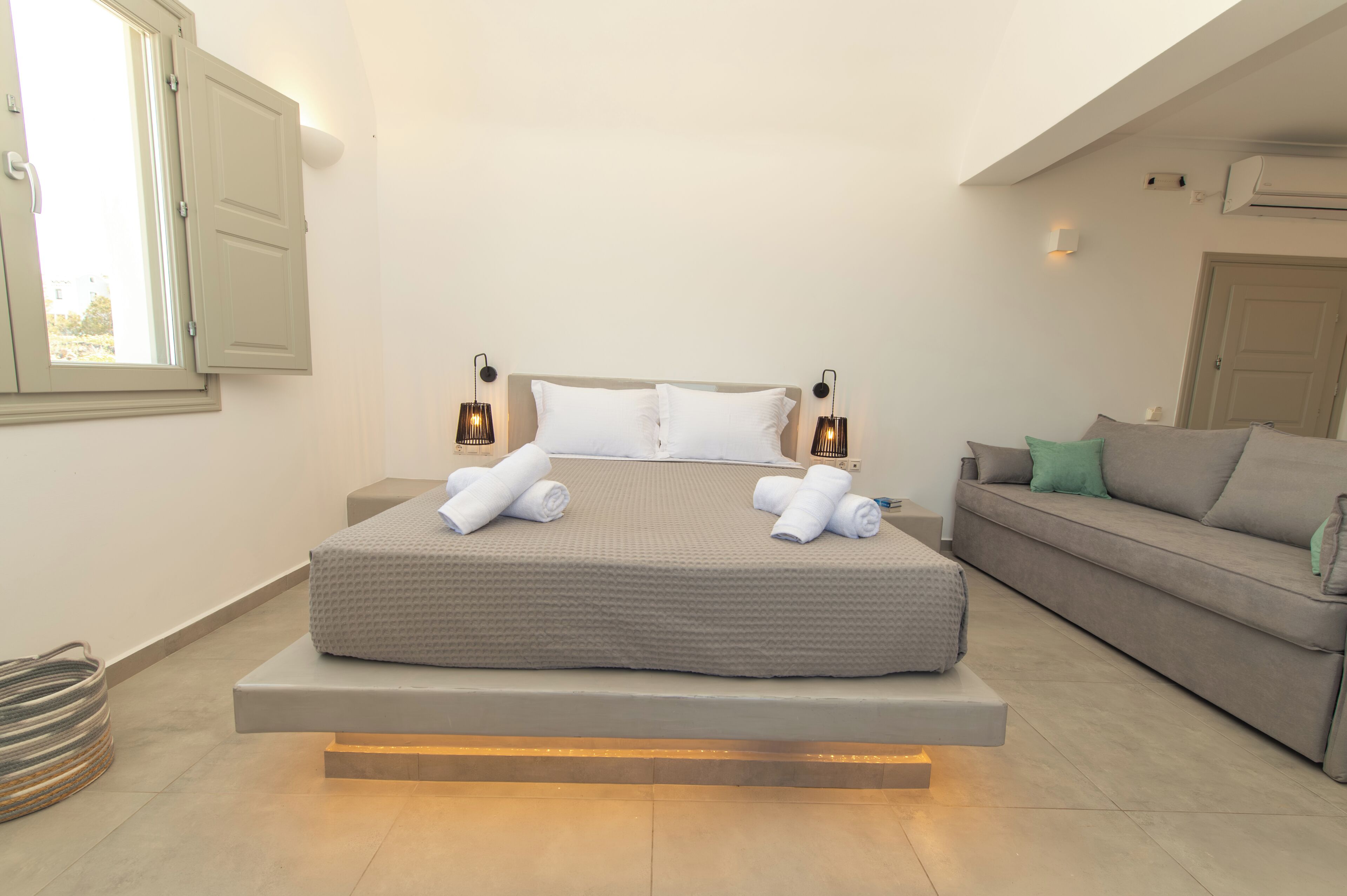 Deluxe suite, balkon, uitzicht op zee | Interieur
