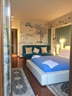 Kamar Double Deluks, patio, pemandangan kebun | Wi-Fi gratis dan dapat diakses tamu berkursi roda