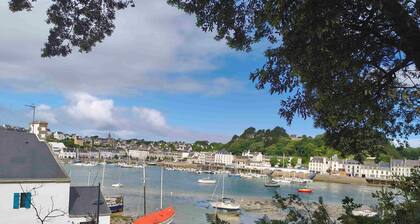 Appartement : vue sur le port d'Audierne 40m2, Entre mer et bois, tout à pied.