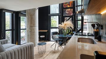 Appartement Duplex Junior | Coin séjour