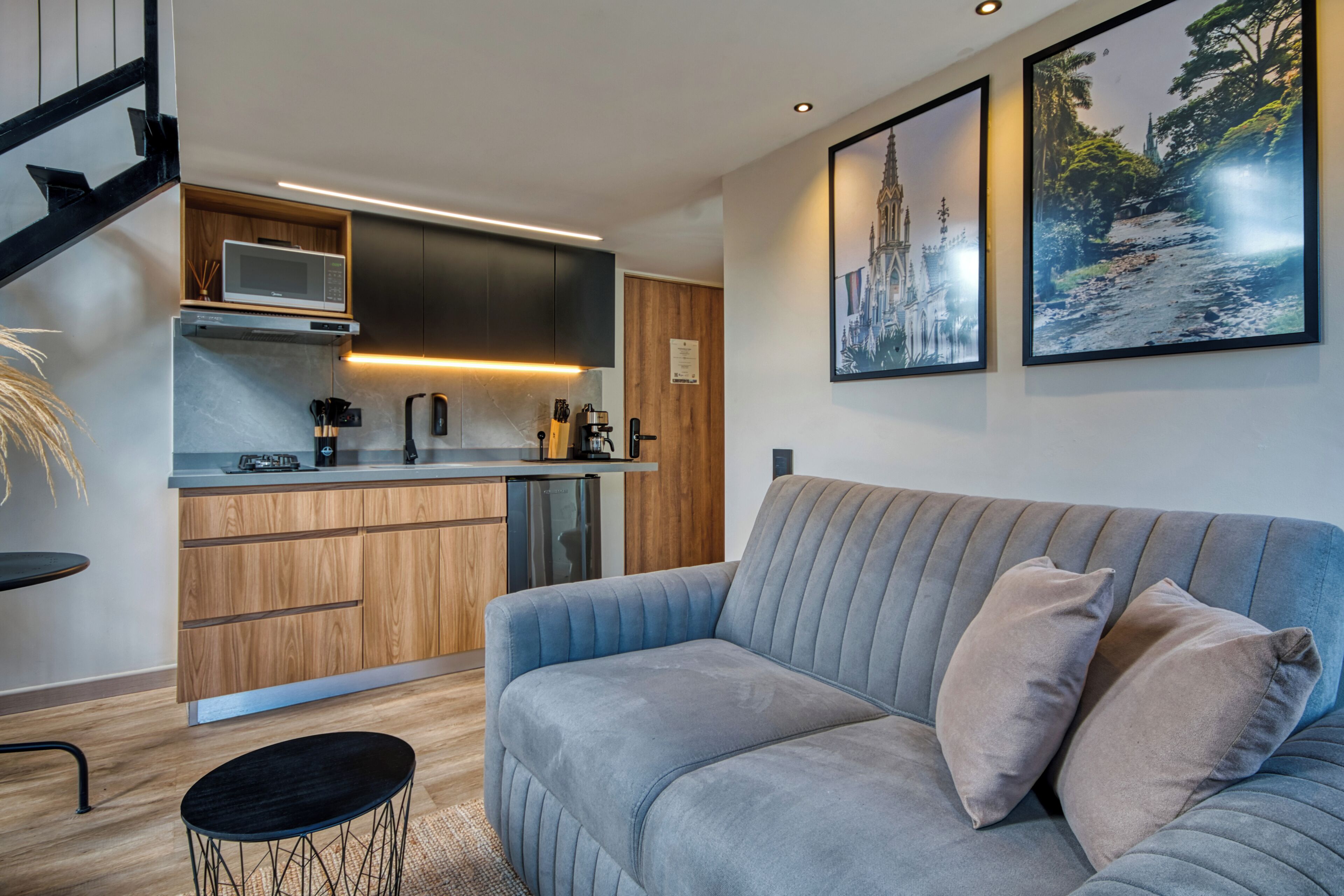 Junior Duplex | Living area | 55-inch Smart TV with digital channels