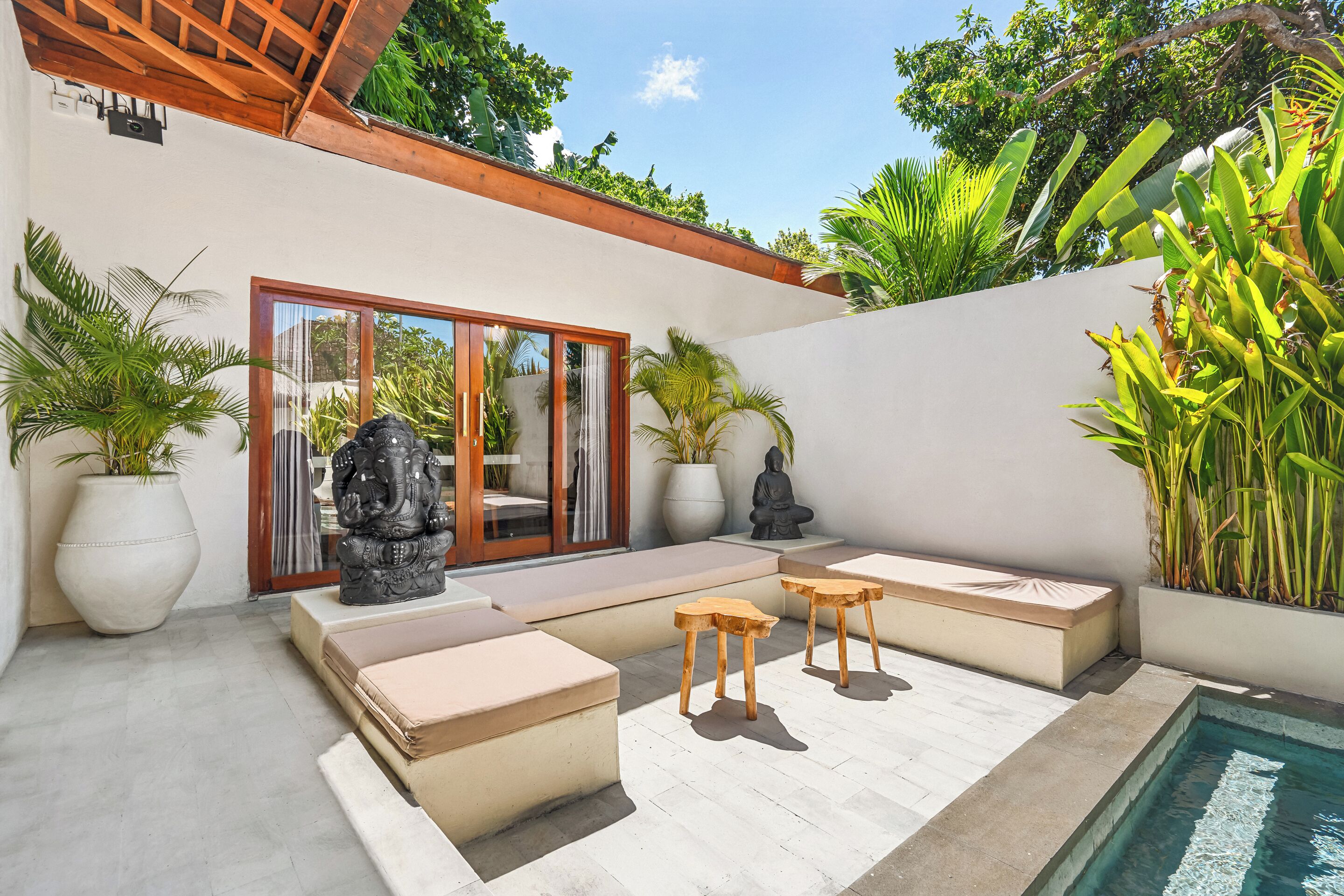 Villa, 3 habitaciones, piscina privada, vistas a la piscina | Terraza o patio