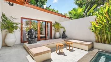 Villa, 3 habitaciones, piscina privada, vistas a la piscina | Terraza o patio
