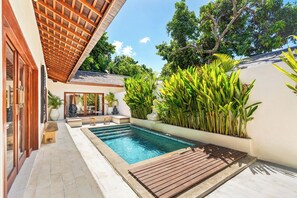 Vila, 3 kamar tidur, kolam renang pribadi, pemandangan kolam renang | Kolam renang pribadi