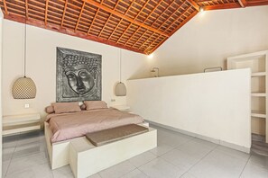Villa, 3 Bedrooms, Private Pool, Pool View | In-room safe, desk, laptop workspace, blackout drapes - Tropical Villas Ubud (Jimbaran)