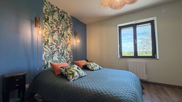 2 slaapkamers, beddengoed