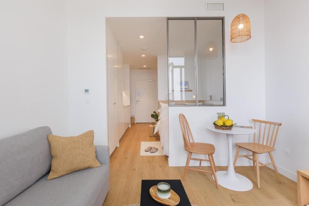 Appartement, balkon, uitzicht op bergen | Woonruimte