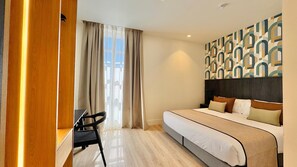 Double Room | In-room safe, blackout drapes, free WiFi - Soho Boutique La Harinera (Valladolid)