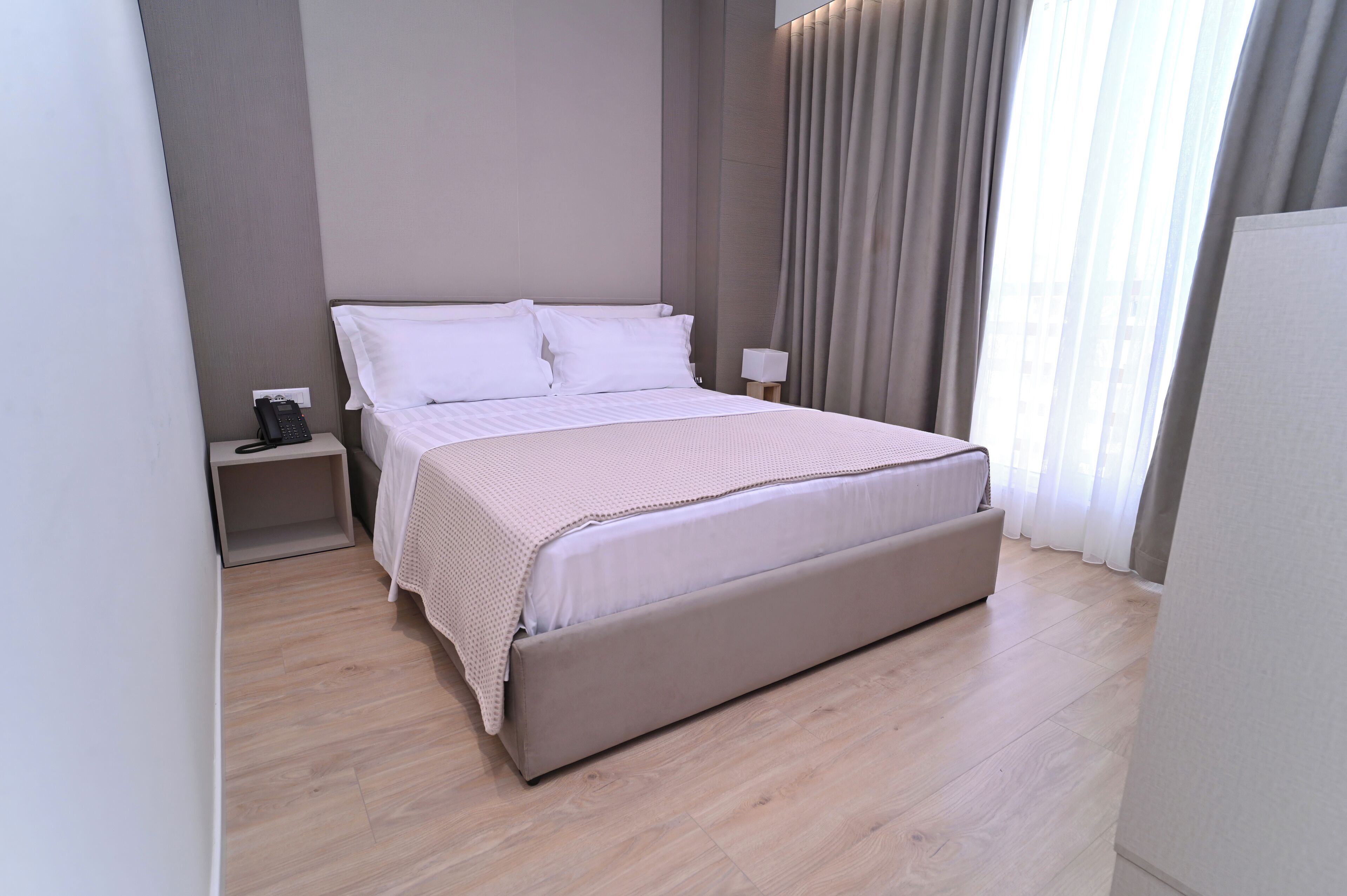 In-room safe, desk, laptop workspace, blackout drapes