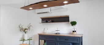 Vakantiehuis Natuurparadijs aan de Saale met barbecue, boot, wifi, Netflix en airco
