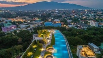 Apartment, 2 Bedrooms, Accessible, Smoking | Pool | Outdoor pool