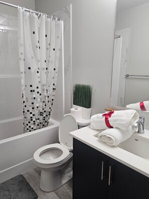 Room, 2 Bedrooms | Bathroom - Room-cozy 2-bedroom Basement Suite You (Calgary)