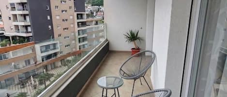 Family Apartment, Balcony, City View | Property grounds