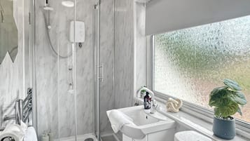 Hair dryer, towels