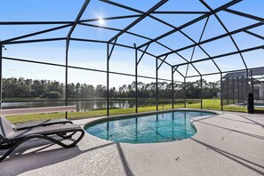 Pool - 6BR house with spa near Disney attractions (Kissimmee)