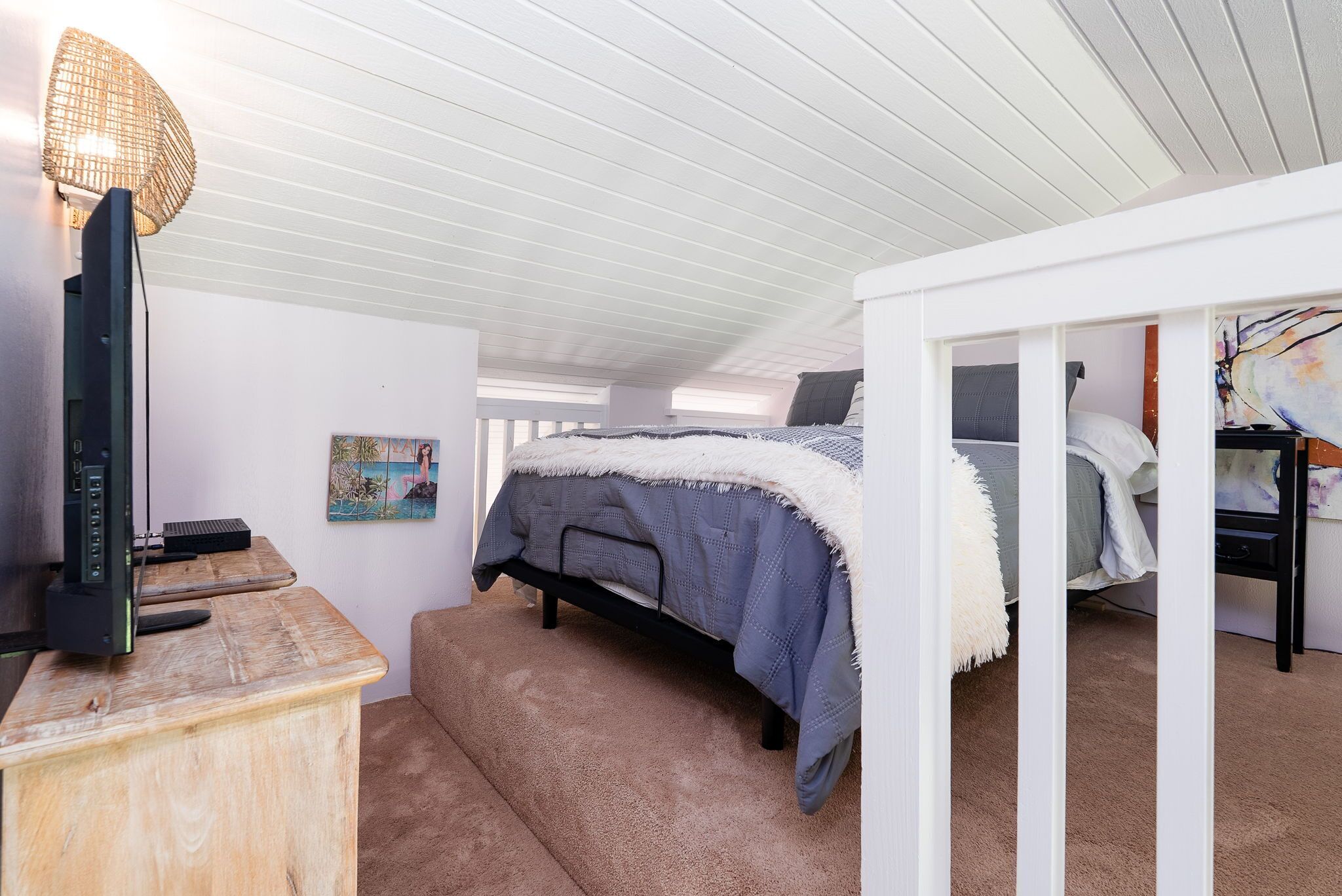 1 bedroom, iron/ironing board, travel crib, WiFi (free)