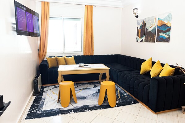 Living area - Vrbo Property (Casablanca)