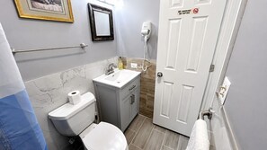 Bathroom - Newly Updated 1-Bedroom Apartment Near Downtown Waukegan & Navy Base (Waukegan)