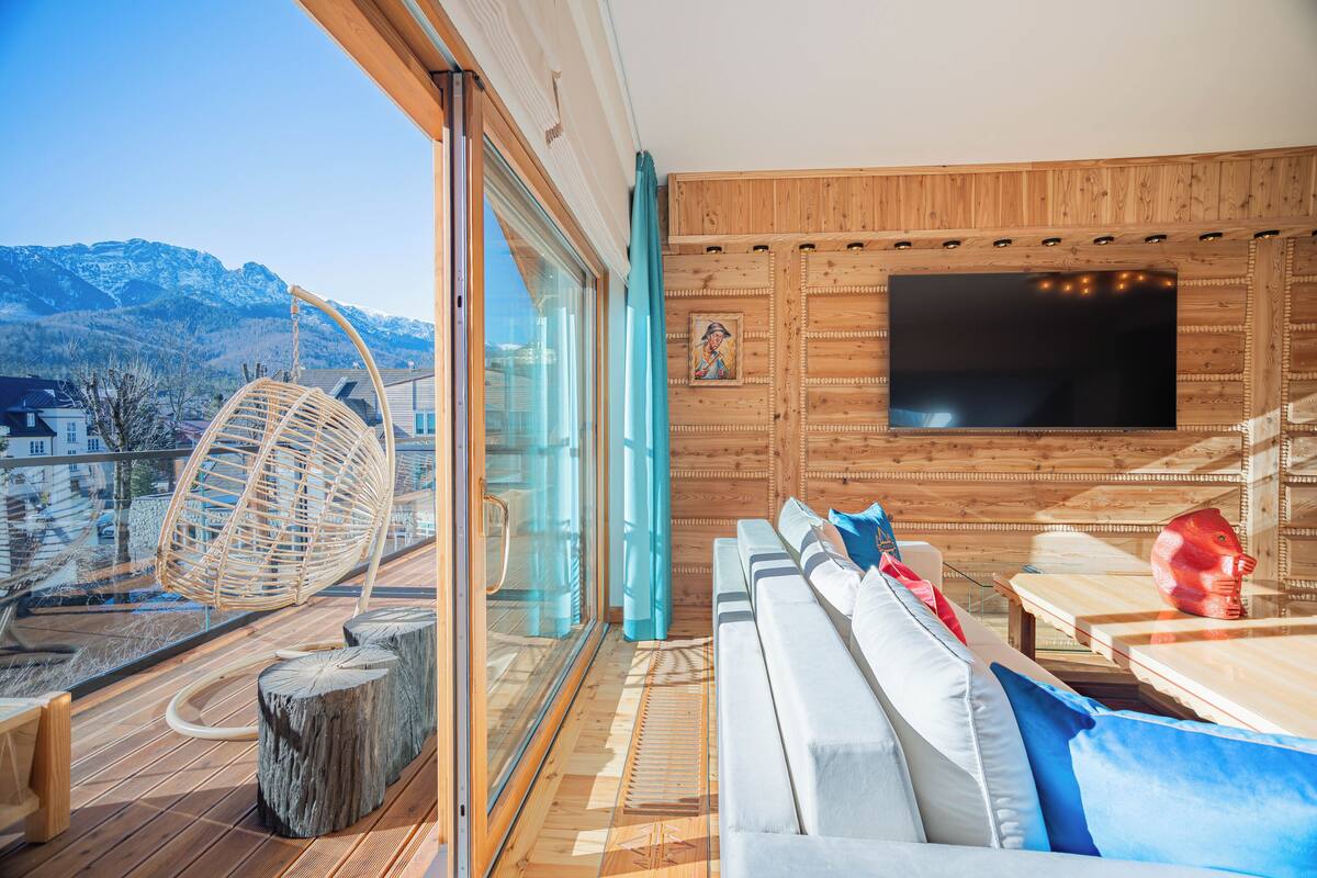 Superior-Studio, Nichtraucher, Bergblick | Blick vom Balkon
