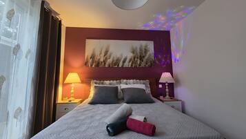 5 Schlafzimmer, Bügeleisen/Bügelbrett, WLAN, Bettwäsche