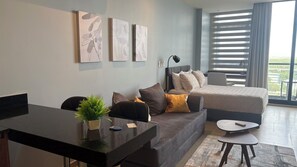 Premium Studio con espectaculares vistas | Living area - San Francisco Cancun (Cancun)