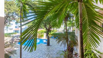 Appartement, 2 chambres, balcon, vue jardin | Jardin