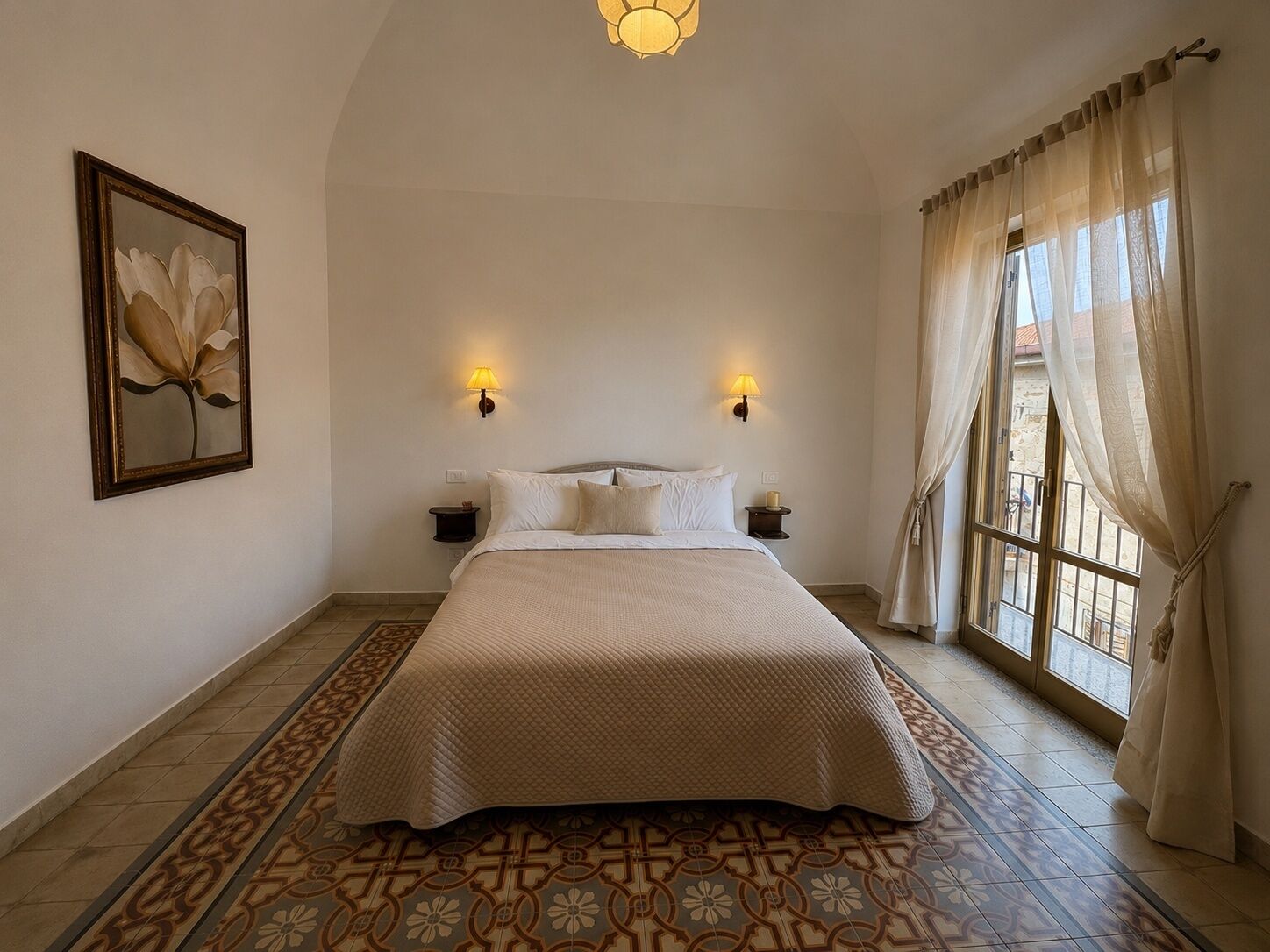 2 bedrooms, iron/ironing board, WiFi (free), bed sheets