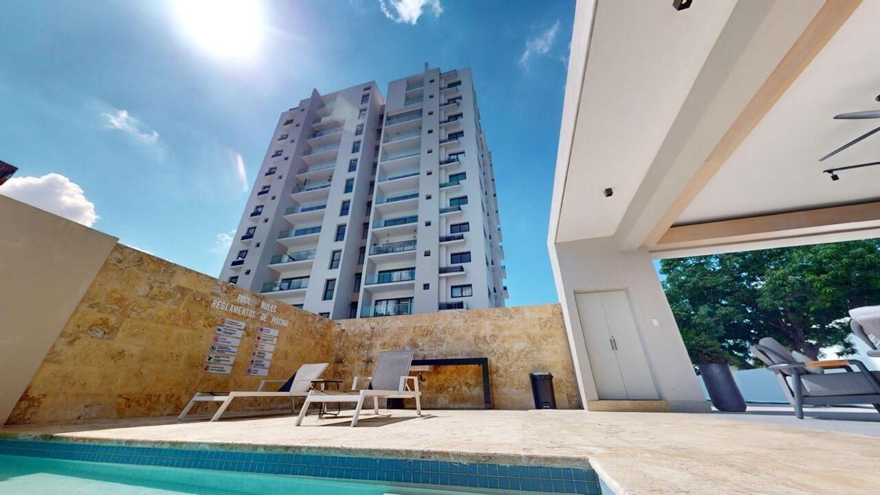 Appartamento Luxury, balcone, vista piscina | Piscina | Piscina all'aperto