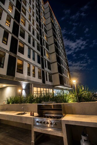Majestic Apt/BBQ/Gym/Arena MTY/Wi-fi/Parking