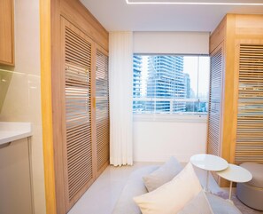 Living area - View Butantã by Wecare Hosting (São Paulo)