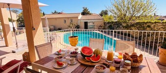 Villa 200 m², Private Pool, 4 Bedrooms 10 min Montpellier
