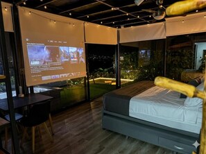 Deluxe Suite, Balcony, Mountain View | In-room safe, blackout curtains, free WiFi - Oasis Glamping Tena Cundinamarca (tena)
