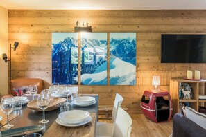 Dining - Stunning flat with Mont Blanc's view and balconies (Chamonix-Mont-Blanc)