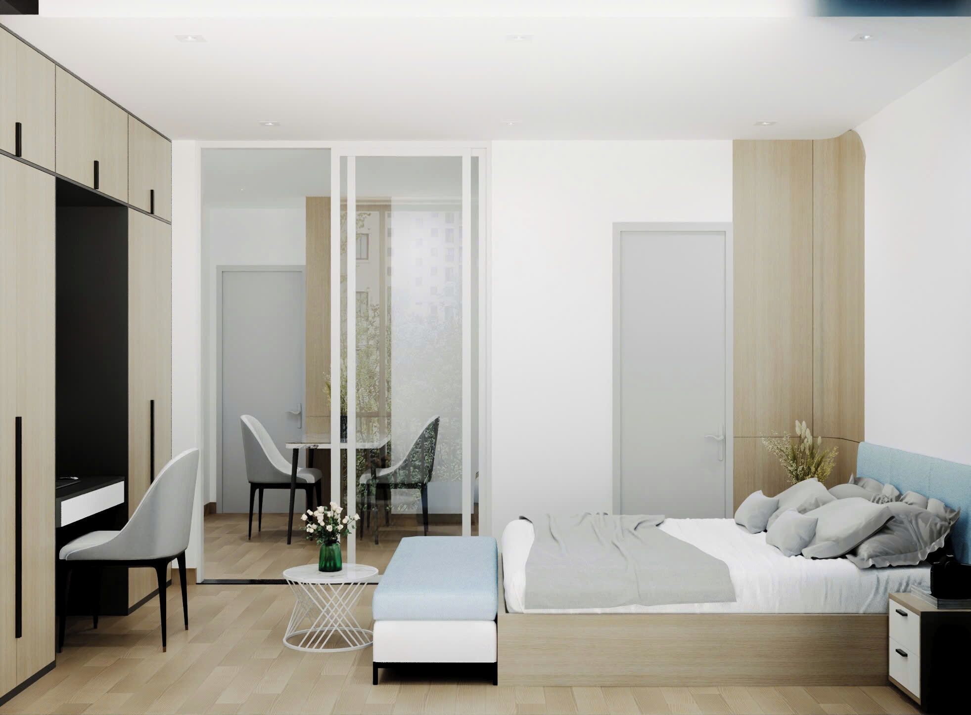 Studio, No Windows | Desk, laptop workspace, free WiFi, bed sheets