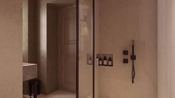 Ducha, artículos de tocador gratuitos, secador de pelo, batas