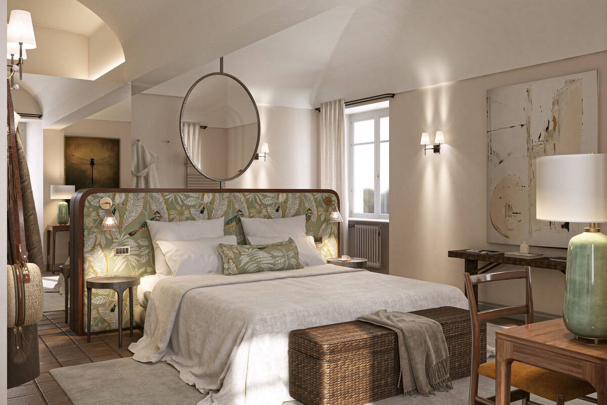 Heritage Villa | Egyptian cotton sheets, premium bedding, memory-foam beds, minibar