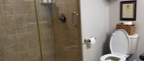 Hair dryer, towels