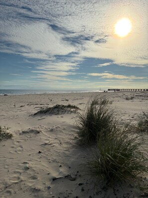 Camastros y toallas de playa