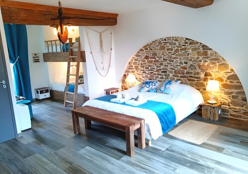 Chambre d’hôtes « Black Pearl » avec jardin commun et Wi-Fi