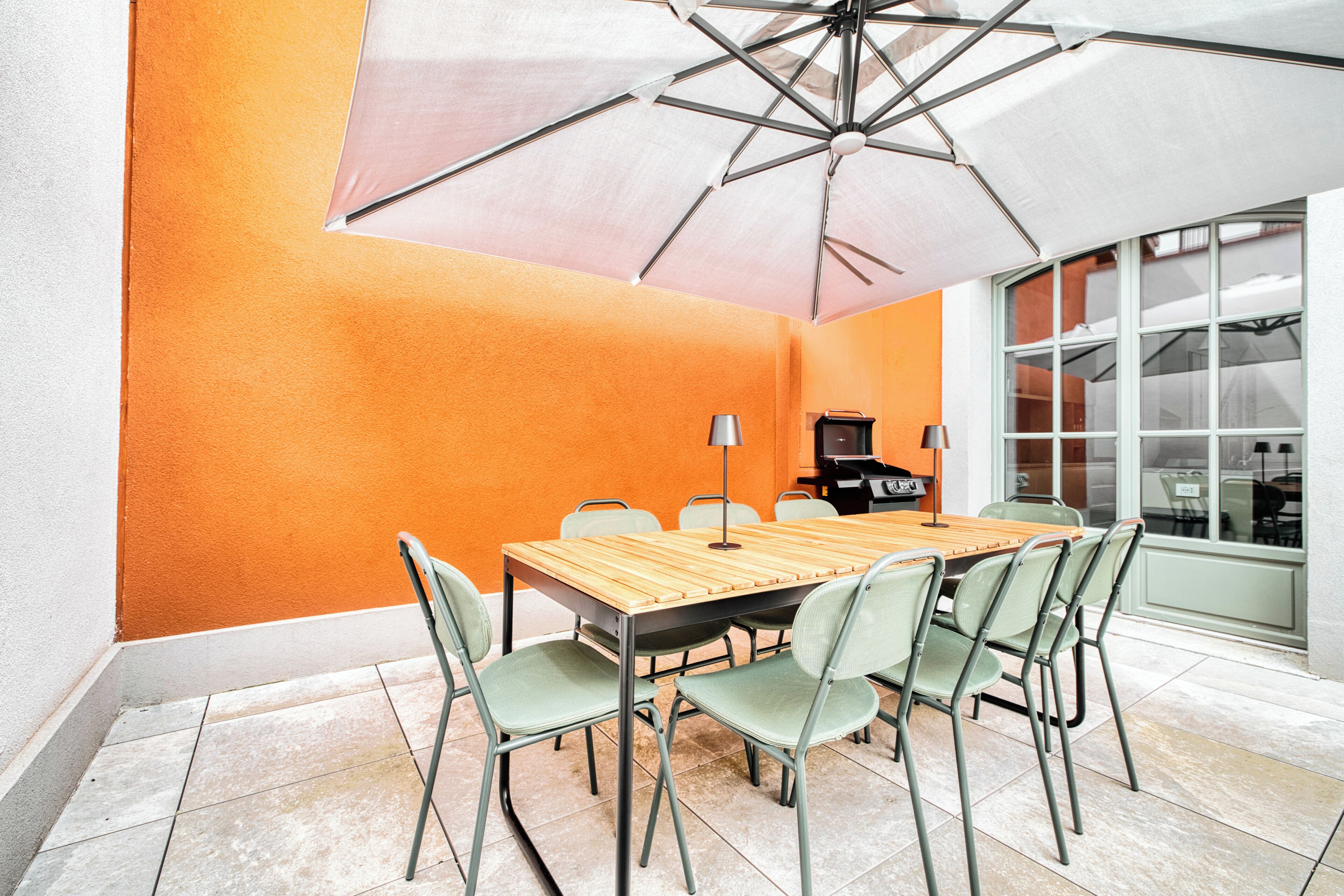 Appartamento Deluxe, balcone | Terrazza/patio