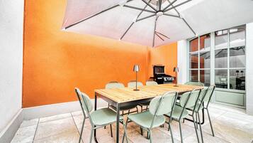Appartamento Deluxe, balcone | Terrazza/patio