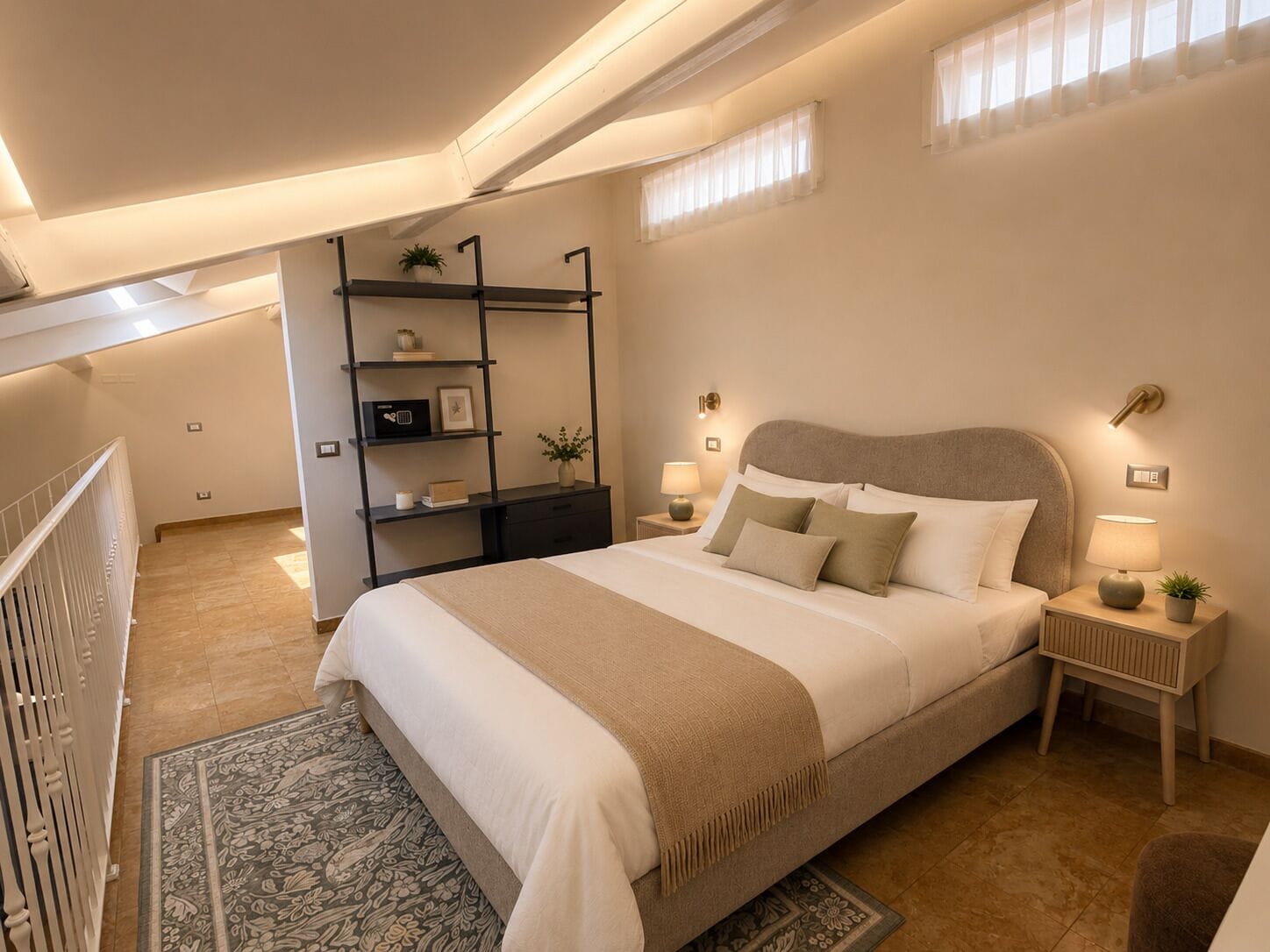 Alloggio su due livelli, 2 camere da letto, cucina | Biancheria da letto di alta qualità, copriletto in piuma