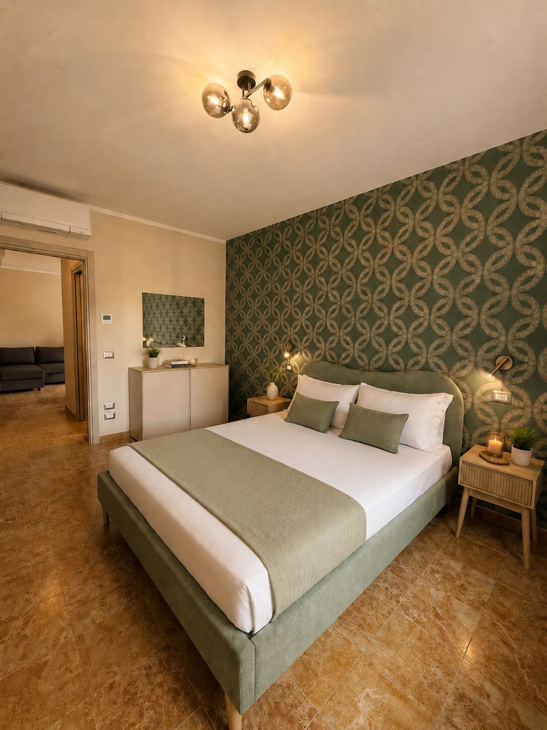 Apartament, 1 dormitori, cuina | Roba de llit d'alta qualitat i cobrellits 