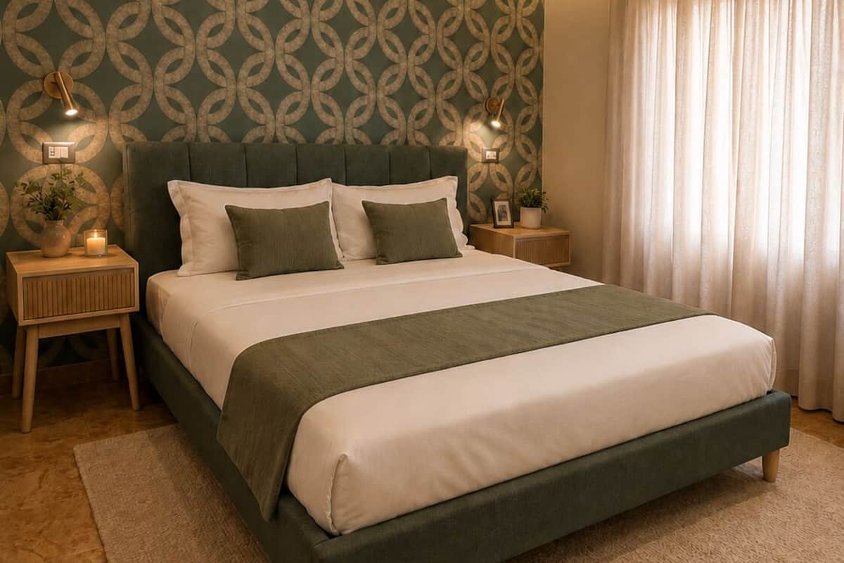 Apartment, 1 Queen Bed | Premium bedding, down duvets, memory-foam beds, in-room safe