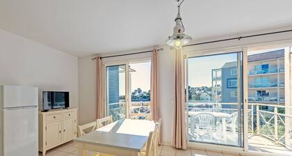 Balcon avec vue sur mer | Appt 6p + AccĂšs sauna